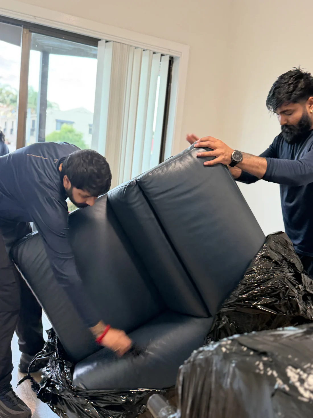 Sydney Relocators crew on a Point Piper move