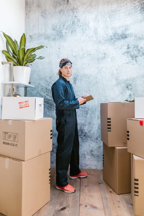 Sydney Relocators crew member on the job